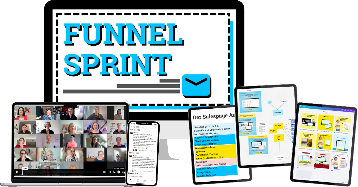 funnel sprint mockup